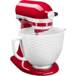 KitchenAid 5-Qt. Titanium-Reinforced Ceramic Bowl For Tilt-Head Stand Mixers, Textured White 9 KitchenAid 5-Qt. Titanium-Reinforced Ceramic Bowl For Tilt-Head Stand Mixers, Textured White -KitchenAid Shop 6b5e163c 29bd 471c ad81 22eea26a5d15