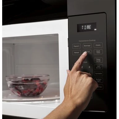 GE - 1.6 Cu. Ft. Over-the-Range Microwave - Black 9 GE - 1.6 Cu. Ft. Over-the-Range Microwave - Black - Image 7