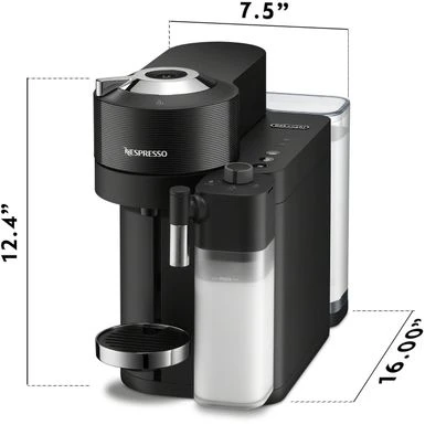 De'Longhi - Vertuo Lattissima Espresso Machine - Black 5 De'Longhi - Vertuo Lattissima Espresso Machine - Black - Image 3