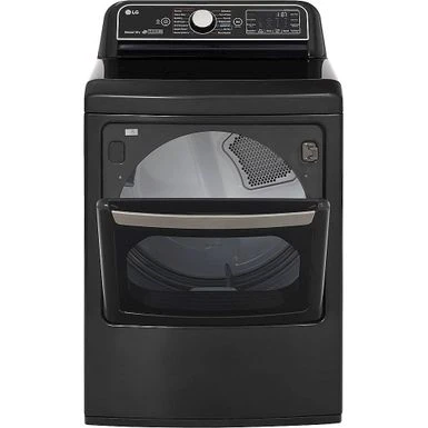 LG - 7.3 Cu. Ft. Smart Gas Dryer With Steam And Sensor Dry - Black Steel 9 LG - 7.3 Cu. Ft. Smart Gas Dryer With Steam And Sensor Dry - Black Steel - Image 7