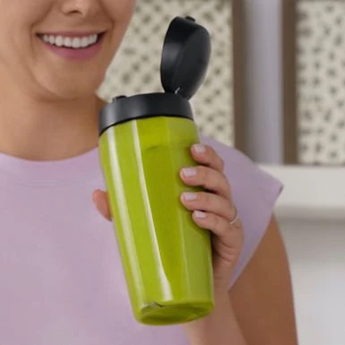 Oster® Oster - 2-in-1 Blender System With Blend-n-Go Cup - Gray 5 Oster® Oster - 2-in-1 Blender System With Blend-n-Go Cup - Gray - Image 3