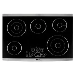 LG STUDIO 30" Electric Cooktop - Black
