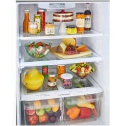 LG - 20.2 Cu. Ft. Top-Freezer Refrigerator - Stainless Steel 30 LG - 20.2 Cu. Ft. Top-Freezer Refrigerator - Stainless Steel -KitchenAid Shop 6fd5d941 cc30 508b 9b32 573011e0c257