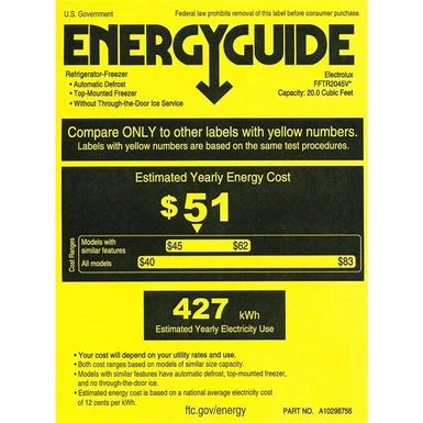 Frigidaire FFTR2045VS 20.0 Cu. Ft. Top Freezer Refrigerator - Stainless Steel - Stainless Steel 7 Frigidaire FFTR2045VS 20.0 Cu. Ft. Top Freezer Refrigerator - Stainless Steel - Stainless Steel - Image 5
