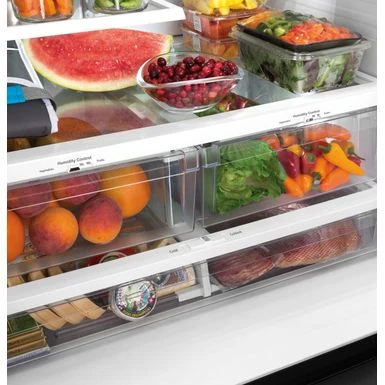 GE - 27.0 Cu. Ft. French Door Refrigerator With Internal Water Dispenser - Stainless Steel 20 GE - 27.0 Cu. Ft. French Door Refrigerator With Internal Water Dispenser - Stainless Steel - Image 18