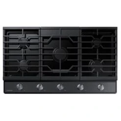 Samsung 36" Fingerprint Resistant Black Stainless Steel Gas Cooktop