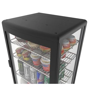 KoolMore Countertop Commercial Stanless Steel Refrigerator Display Case - 3 Cu. Ft 11 KoolMore Countertop Commercial Stanless Steel Refrigerator Display Case - 3 Cu. Ft - Image 9