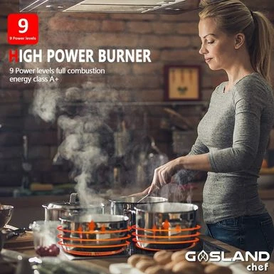 Gasland Chef 30" Built-in Electric Induction Cooktop With 4 Burners, Sensor Touch Control, 240V - Black 5 Gasland Chef 30" Built-in Electric Induction Cooktop With 4 Burners, Sensor Touch Control, 240V - Black - Image 3
