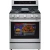 LG - 5.8 Cu. Ft. Smart Freestanding Gas True Convection Range With EasyClean And InstaView - Stainless Steel 2 LG - 5.8 Cu. Ft. Smart Freestanding Gas True Convection Range With EasyClean And InstaView - Stainless Steel -KitchenAid Shop 73873e35 7018 5ad1 b358 5dcf13e9b332