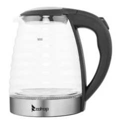 1.8L Stainless Steel Electric Kettle, Borosilicate Glass Kettle - Black+Silver -KitchenAid Shop 739f9330 933d 4f4a 8a95 319d23c8f9a7