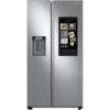 Samsung - 26.7 Cu. Ft. Side-by-Side Smart Refrigerator With 21.5" Touch-Screen Family Hub - Stainless Steel -KitchenAid Shop 74fb093d 151f 56ae 883e 0c57b2711488