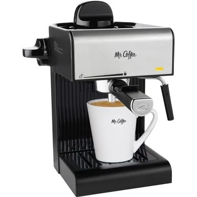 Mr. Coffee® Mr. Coffee Caf 20-Ounce Steam Automatic Espresso Maker And Cappuccino Machine With Built-in Frothing Wand, Black - Black 3 Mr. Coffee® Mr. Coffee Caf 20-Ounce Steam Automatic Espresso Maker And Cappuccino Machine With Built-in Frothing Wand, Black - Black