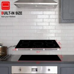 Gasland Chef 36" Built-in Electric Induction Cooktop With 5 Burners , Vitro Ceramic Glass, Sensor Touch Control, 240V - Black -KitchenAid Shop 75e999ff 95cd 4b00 8f55 7ef2cf6e89ec