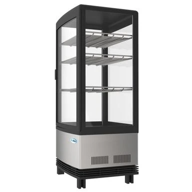 KoolMore Countertop Commercial Stanless Steel Refrigerator Display Case - 3 Cu. Ft 6 KoolMore Countertop Commercial Stanless Steel Refrigerator Display Case - 3 Cu. Ft - Image 4