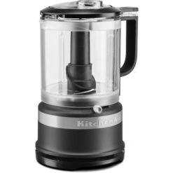 KitchenAid 5-Cup Food Chopper With Multi-Purpose Blade And Whisk Accessory, Matte Black