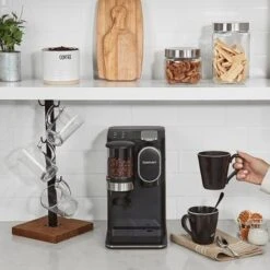 Cuisinart - Grind & Brew Single-Serve Coffeemaker - Black -KitchenAid Shop 77f7eb12 66da 5b65 8ea9 2fb69800eadc