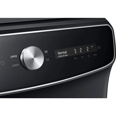 Samsung - 6.0 Cu. Ft. Total Capacity Smart Dial Washer With FlexWash™ And Super Speed Wash - Black 8 Samsung - 6.0 Cu. Ft. Total Capacity Smart Dial Washer With FlexWash™ And Super Speed Wash - Black - Image 6