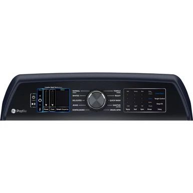 GE Profile - 5.4 Cu. Ft. High Efficiency Smart Top Load Washer With Built-in Alexa Voice Assistant And Smarter Wash Technology - Sapphire Blue 6 GE Profile - 5.4 Cu. Ft. High Efficiency Smart Top Load Washer With Built-in Alexa Voice Assistant And Smarter Wash Technology - Sapphire Blue - Image 4