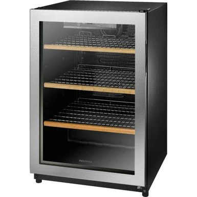 Insignia™ - 130-Can Beverage Cooler - Silver 5 Insignia™ - 130-Can Beverage Cooler - Silver - Image 3