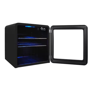 Magic Chef 1.7 Cu. Ft. Black Retro Beverage Cooler 9 Magic Chef 1.7 Cu. Ft. Black Retro Beverage Cooler - Image 7