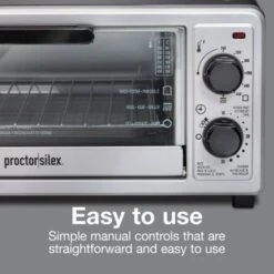 Proctor Silex 4 Slice Toaster Oven - Silver 11 Proctor Silex 4 Slice Toaster Oven - Silver -KitchenAid Shop 7ac0c3cd 1725 4df5 850c ed9e51a812d1