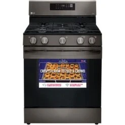 LG 5.8-Cu. Ft. Gas Convection Smart Range With AirFry, Black Stainless Steel 13 LG 5.8-Cu. Ft. Gas Convection Smart Range With AirFry, Black Stainless Steel -KitchenAid Shop 7b3bb9da 86a0 4573 8379 9f09b9094570