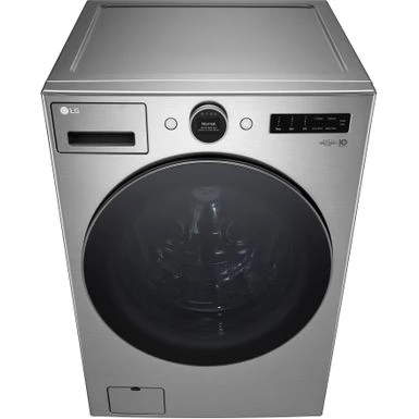 LG - 4.5 Cu. Ft. High-Efficiency Smart Front Load Washer With Steam And TurboWash 360 - Graphite Steel 9 LG - 4.5 Cu. Ft. High-Efficiency Smart Front Load Washer With Steam And TurboWash 360 - Graphite Steel - Image 7