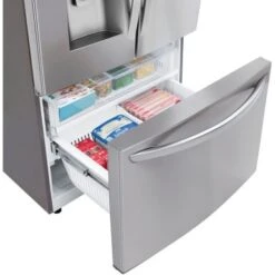 LG - 27.7 Cu. Ft. French Door Smart Refrigerator With External Ice And Water - Stainless Steel 30 LG - 27.7 Cu. Ft. French Door Smart Refrigerator With External Ice And Water - Stainless Steel -KitchenAid Shop 7bd42766 9362 5b66 80ec 1e132bd91963