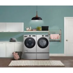 LG - 4.5 Cu. Ft. High-Efficiency Smart Front Load Washer With Steam And TurboWash 360 - Graphite Steel 31 LG - 4.5 Cu. Ft. High-Efficiency Smart Front Load Washer With Steam And TurboWash 360 - Graphite Steel -KitchenAid Shop 7dee5170 99aa 583c b635 71e7833023c9