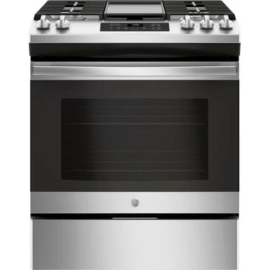 GE - 5.3 Cu. Ft. Slide-In Gas Range - Stainless Steel 3 GE - 5.3 Cu. Ft. Slide-In Gas Range - Stainless Steel