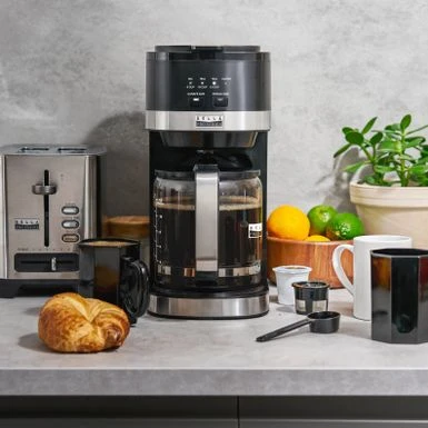 Bella Pro Series - Single Serve & 12-Cup Coffee Maker Combo - Black 10 Bella Pro Series - Single Serve & 12-Cup Coffee Maker Combo - Black - Image 8