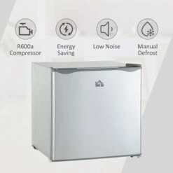 HOMCOM Mini Freezer Countertop, 1.1 Cu.Ft Compact Upright Freezer With Removable Shelves, Reversible Door For Home, Dorm - 18.5" W X 17.5" D X 19.25" H - Grey 29 HOMCOM Mini Freezer Countertop, 1.1 Cu.Ft Compact Upright Freezer With Removable Shelves, Reversible Door For Home, Dorm - 18.5" W X 17.5" D X 19.25" H - Grey -KitchenAid Shop 7eed1822 202c 47a5 a78c 3f4585e0aa82