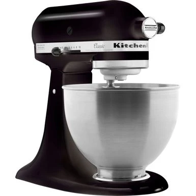 KitchenAid - Classic Series 4.5 Quart Tilt-Head Stand Mixer - K45SSOB - Onyx Black 4 KitchenAid - Classic Series 4.5 Quart Tilt-Head Stand Mixer - K45SSOB - Onyx Black - Image 2