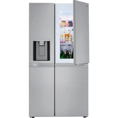 LG 27-Cu. Ft. Side-by-Side Door-in-Door Refrigerator With Craft Ice, Stainless Steel 4 LG 27-Cu. Ft. Side-by-Side Door-in-Door Refrigerator With Craft Ice, Stainless Steel - Image 2