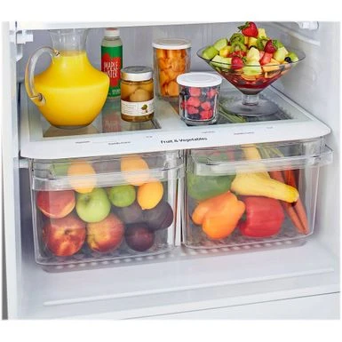 LG - 20.2 Cu. Ft. Top-Freezer Refrigerator - Stainless Steel 9 LG - 20.2 Cu. Ft. Top-Freezer Refrigerator - Stainless Steel - Image 7