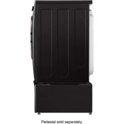 LG - 7.4 Cu. Ft. Stackable Smart Electric Dryer With Steam And Built-In Intelligence - Black Steel 25 LG - 7.4 Cu. Ft. Stackable Smart Electric Dryer With Steam And Built-In Intelligence - Black Steel -KitchenAid Shop 813399a6 c34c 5b5f 91c7 95e5bd311ec4