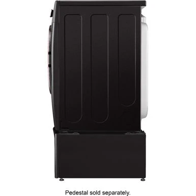 LG - 7.4 Cu. Ft. Stackable Smart Electric Dryer With Steam And Built-In Intelligence - Black Steel 6 LG - 7.4 Cu. Ft. Stackable Smart Electric Dryer With Steam And Built-In Intelligence - Black Steel - Image 4