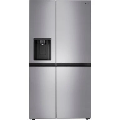 LG 27-Cu. Ft. Side-by-Side Refrigerator, Stainless Steel Look 3 LG 27-Cu. Ft. Side-by-Side Refrigerator, Stainless Steel Look