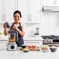 Ninja - Foodi Power Blender Ultimate System 72-Oz. Blender, Smoothie Bowl Maker, Food Processor - Platinum -KitchenAid Shop 826fbe3b 4c51 57a3 a265 ed3f2554fd4e