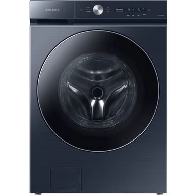 Samsung - BESPOKE 5.3 Cu. Ft. Ultra Capacity Front Load Washer With AI OptiWash And Auto Dispense - Brushed Navy 3 Samsung - BESPOKE 5.3 Cu. Ft. Ultra Capacity Front Load Washer With AI OptiWash And Auto Dispense - Brushed Navy