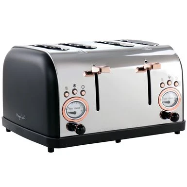 MegaChef 4 Slice Wide Slot Toaster With Variable Browning - 4 Slice - Stainless Steel - 4 Slice 3 MegaChef 4 Slice Wide Slot Toaster With Variable Browning - 4 Slice - Stainless Steel - 4 Slice