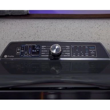 GE Profile - 5.4 Cu. Ft. High Efficiency Smart Top Load Washer With Built-in Alexa Voice Assistant And Smarter Wash Technology - Sapphire Blue 10 GE Profile - 5.4 Cu. Ft. High Efficiency Smart Top Load Washer With Built-in Alexa Voice Assistant And Smarter Wash Technology - Sapphire Blue - Image 8