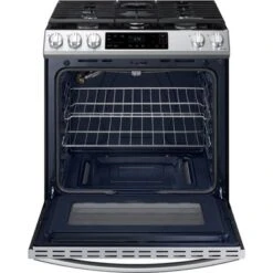 Samsung - 6.0 Cu. Ft. Front Control Slide-in Gas Range With Wi-Fi, Fingerprint Resistant - Stainless Steel 39 Samsung - 6.0 Cu. Ft. Front Control Slide-in Gas Range With Wi-Fi, Fingerprint Resistant - Stainless Steel -KitchenAid Shop 83ab0a33 b120 49d2 b58b 09e592104244
