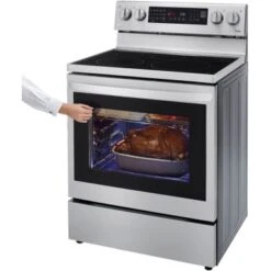 LG - 6.3 Cu. Ft. Smart Freestanding Electric Convection Range With EasyClean And InstaView - Stainless Steel -KitchenAid Shop 842a80ca bc29 53ce b374 27df07798007