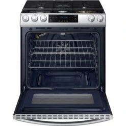 Samsung - 6.0 Cu. Ft. Front Control Slide-In Gas Convection Range With Air Fry & Wi-Fi, Fingerprint Resistant - Stainless Steel -KitchenAid Shop 84aa3998 51bf 5622 a9a5 d72ae293ef1a
