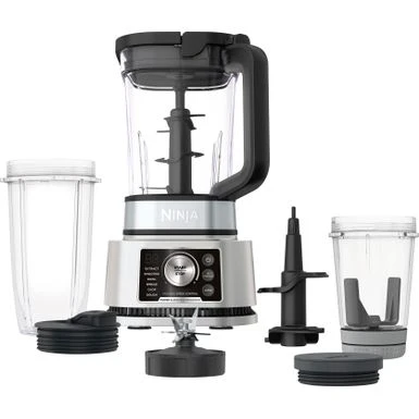 Ninja - Foodi Power Blender & Processor System, Smoothie Bowl Maker & Nutrient Extractor*, 1400WP SmartTORQUE 6 Auto-iQ - Silver 6 Ninja - Foodi Power Blender & Processor System, Smoothie Bowl Maker & Nutrient Extractor*, 1400WP SmartTORQUE 6 Auto-iQ - Silver - Image 4