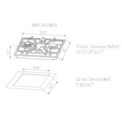 2 Piece Kitchen Appliances Packages Including 24" Gas Cooktop And 30" Under Cabinet Range Hood - Silver -KitchenAid Shop 86073bf1 b8e5 4137 b66f a10d1ec8da60