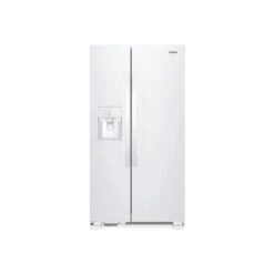 Whirlpool Ada 36" White Side-by-side Refrigerator