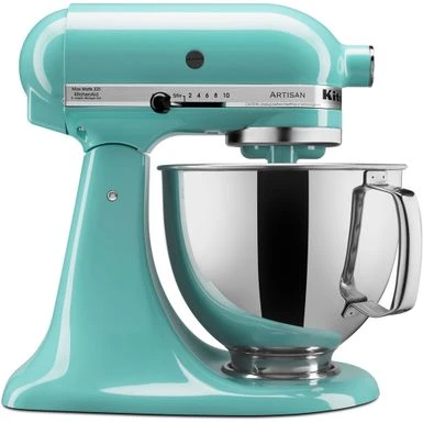 KitchenAid Artisan Series 325-Watt Tilt-Back Head Stand Mixer In Aqua Sky 3 KitchenAid Artisan Series 325-Watt Tilt-Back Head Stand Mixer In Aqua Sky