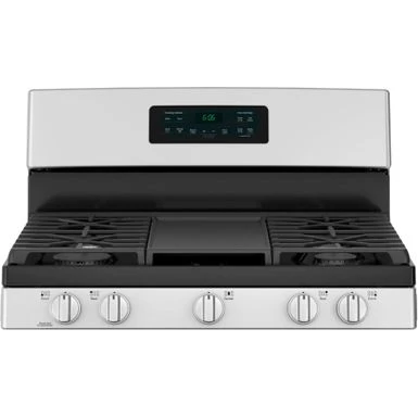 GE - 5.0 Cu. Ft. Freestanding Gas Range - Stainless Steel 5 GE - 5.0 Cu. Ft. Freestanding Gas Range - Stainless Steel - Image 3